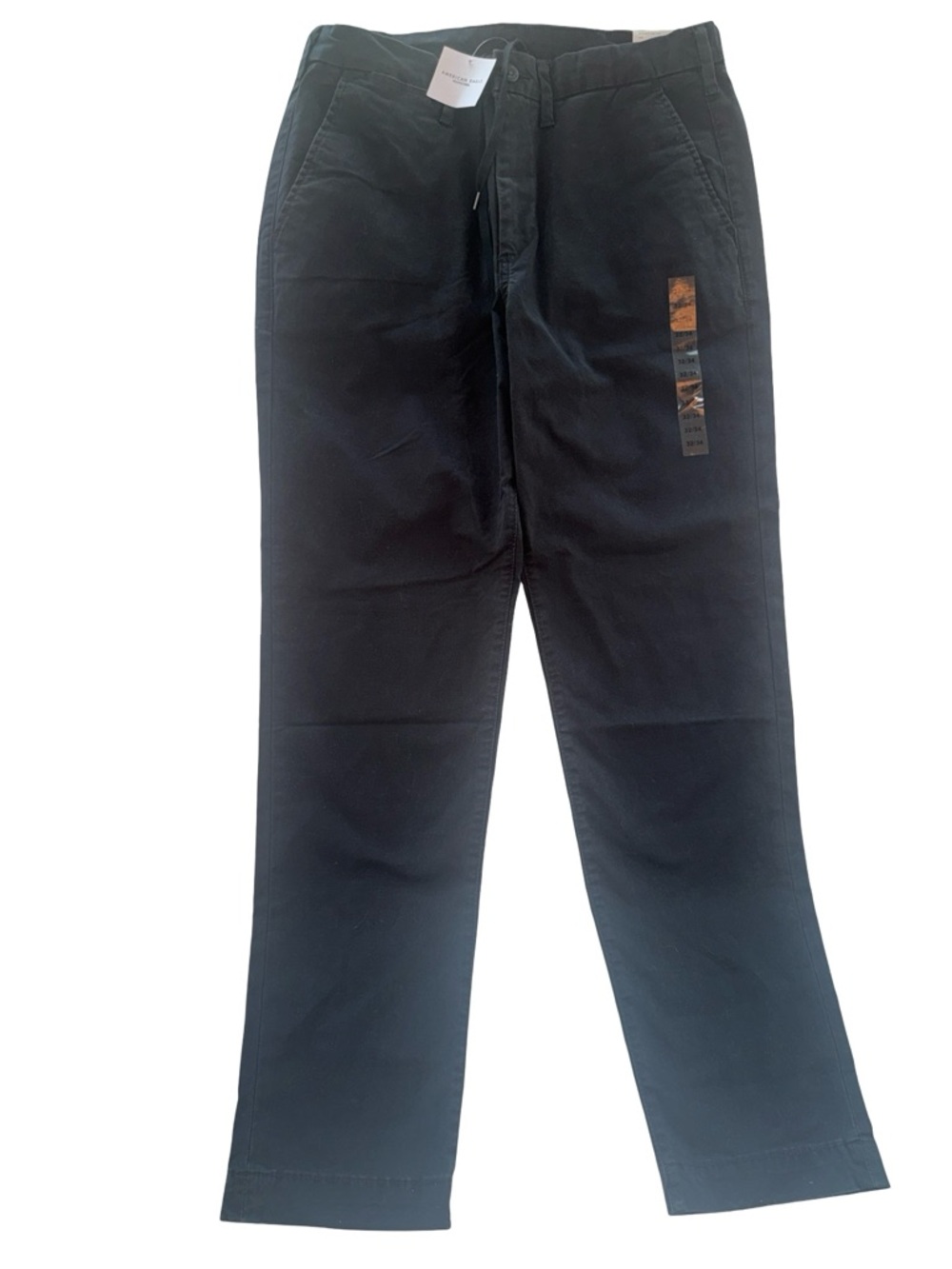 American Eagle Outfitters Black Men's Straight Chinos